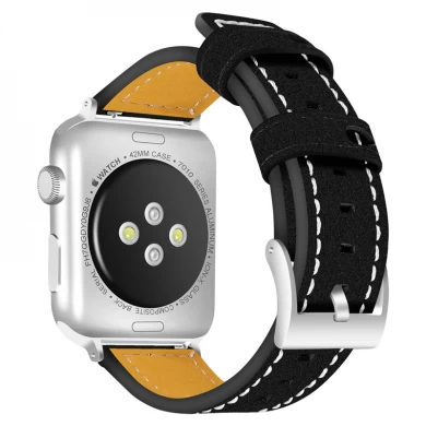 Ремень CBIW104 изготовленный на заказ из натуральной кожи для Apple Watch