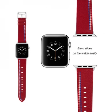 CBIW1051 Nueva correa de reloj de cuero de moda para el reloj de Wpple