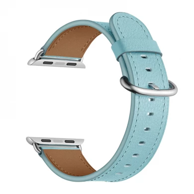 CBIW15 Bracelet de bracelet en cuir véritable bande de couleur