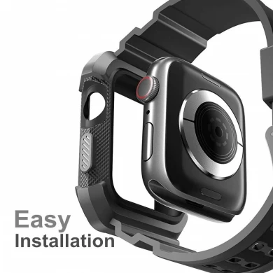 CBIW151 Per cinturino in silicone sportivo Apple Watch Band con robusta protezione