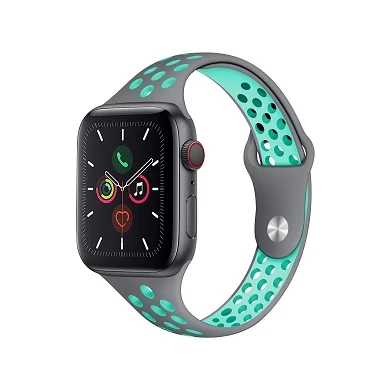 CBIW158 Silicone Watch Bands For Apple Watch Series 5 4 3 2 1