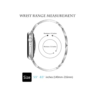 CBIW159 Metal WatchBand para Apple Watch Series 5 4 3 2 1