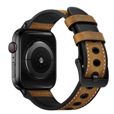CBIW236 Силиконовый ремешок из натуральной кожи для замены ремешка для часов Apple Watch