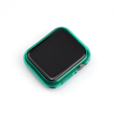 CBIW254 Heißer Verkauf klarer transparenter TPU-Abdeckung Uhrengehäuse für Apple-Uhr 38mm 40mm 42mm 44mm