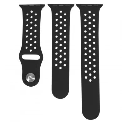 CBIW26 Wholesale Silicone Watch Straps For Apple Watch Series 6 5 4 3 2 1 SE Band