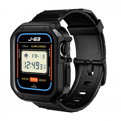 CBIW265 Gummi-Silikon-Uhr-Armband-Armband-Riemen für Apple Watch AppleWatch-Band