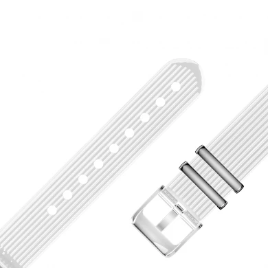 CBIW267 Rainbow TPU Clear Watch Band For Apple Watch With Protective Case