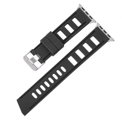 CBIW275 Silicone Watch Wristband Strap For Apple Watch Ultra 49mm Series 8/7/6/5/4/3