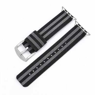 CBIW276 Military Stoff Watch Strap Nylon-Armbänder für Apple-Uhrenbande für iWatch-Band