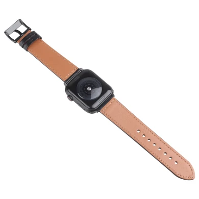 CBIW278 Luxury 3D Printing Fabric Leather Watch Wrist Strap Band For Apple Watch Smartwatch