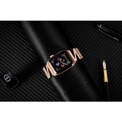 CBIW28 Magnetic Milanese Loop Mesh Watch Band For Apple Watch