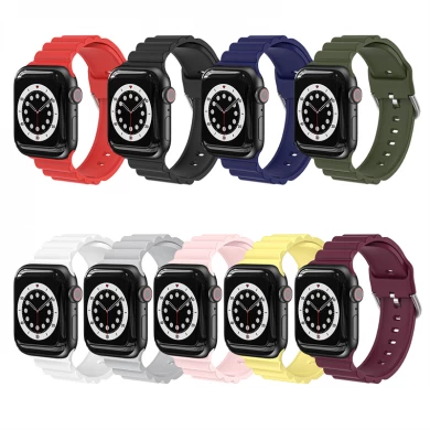 CBIW281 Silicone Watchband voor Apple Watch Ultra 49mm serie 8/7/6/5/4/3