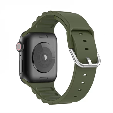 CBIW281 Silicon Watchband für Apple Watch Ultra 49mm Serie 8/7/6/5/4/3