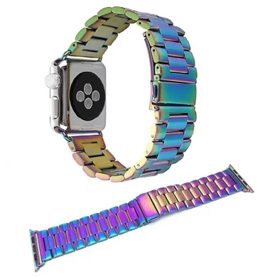 CBIW303 Apple Watch Stainless Steel Watch Band with  Folding Clasp