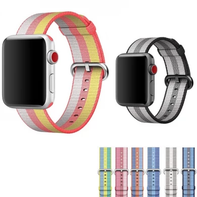 CBIW317 Bracelet en nylon tissé avec montre Apple Watch