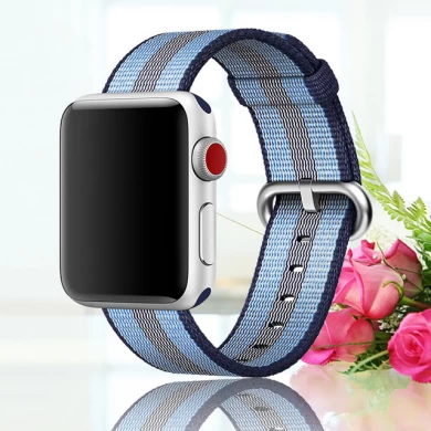 CBIW317 Bracelet en nylon tissé avec montre Apple Watch