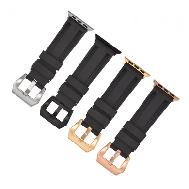 CBIW411 Replacement Camo Rubber Silicone Watch Bands For Apple Watch 44mm 40mm 42mm 38mm
