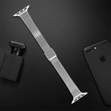CBIW416 New Design Fashion Chain Bracelet Links Stainless Steel Watch Strap For Apple Watch
