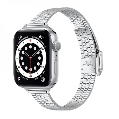 CBIW416 New Design Fashion Chain Bracelet Links Stainless Steel Watch Strap For Apple Watch