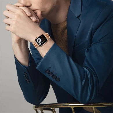 CBIW417アップルの時計のための高品質の取り替え金属の手首のストラップの腕時計のステンレス鋼の腕時計バンド