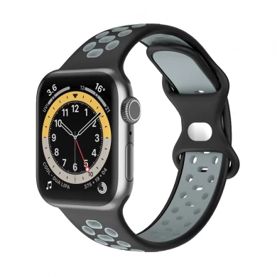 CBIW421 Sport Breathable TPU Wrist Watch Strap For Apple Watch