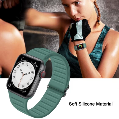 CBIW435 Hot Selling Verstelbare Elastische Siliconen Horlogeband voor Apple Horlogeband 44mm 40mm 38mm 42mm