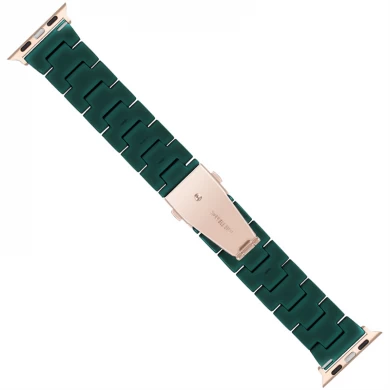 CBIW448 Trendybay Heißer Verkauf von Harz Watch Strap für Apple Uhrenarmband und Gehäuse 44mm 40mm 38mm 42mm 41mm 45mm