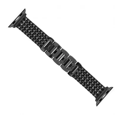 CBIW449 Trendybay Metal Stainless Steel Watchband Bracelet Strap For Apple Watch Series 7 6 5 4 3 SE
