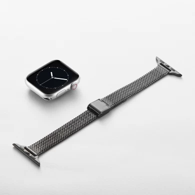 CBIW452 Trendybay سوار معدني سوار ستانلس ستيل حزام ل Apple Watch Bands Series 7 6 5 4 3 2 1 SE