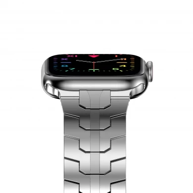CBIW475 Banda di orologi in acciaio inossidabile inossidabile con fibbia per mandrino premium per Apple Watch Ultra Series 8 7 6 5 4 3