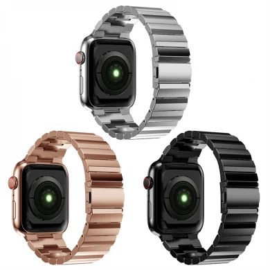 CBIW478 Bande de montre en acier inoxydable haut de gamme pour bracelet de montre Apple 38mm 42mm 40mm 44mm 41mm 45mm