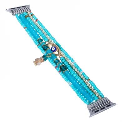 CBIW508 Wholesale Designer Beads Replacement Watch Bands For Apple Watch