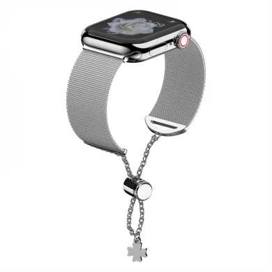 CBIW522 Adjustable Design Milanese Metal Stainless Steel Watch Band For Apple Watch