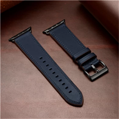 CBIW538 Business Echte Leather Watch Band voor Apple Watch Ultra Series 8 7 6 5 4 3