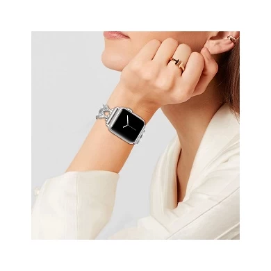 CBIW74 Neues Design Bling Metal Uhrenarmband für Apple Watch