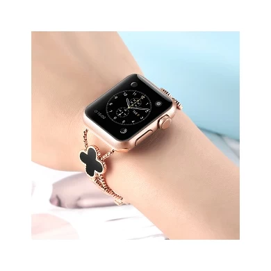 CBIW76 Fashion Women Stainless Steel Watch Band For Apple iWatch