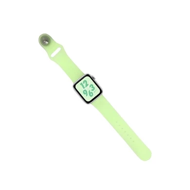 CBIW80 transluzent Candy Farbe Silikon WatchBand für Apple Watch 38mm 42mm 40mm 44mm