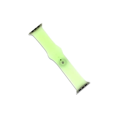 WatchBand translucide de silicone de couleur de sucrerie CBIW80 pour la montre de pomme 38mm 42mm 40mm 44mm