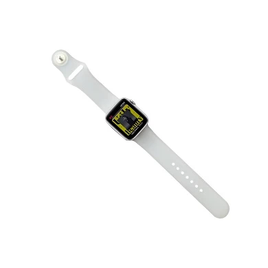 CBIW80 transluzent Candy Farbe Silikon WatchBand für Apple Watch 38mm 42mm 40mm 44mm