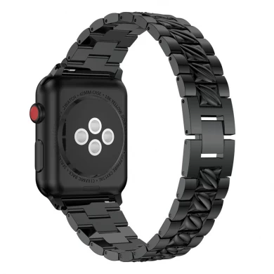CBIW904 Apple Watch Diamond roestvrij stalen horlogeband