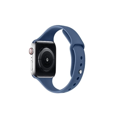 CBIW99 Sport Slim siliconen horlogeband voor Apple Watch-serie 5 4 3 2 1