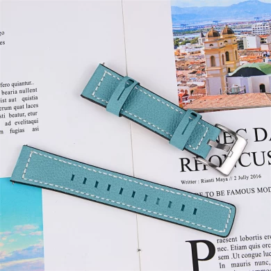 CBSGW-02 Quick Release Premium Vintage Genuine Leather Strap Watch Bands For Samsung Galaxy Watch 5 Pro 40mm 44mm