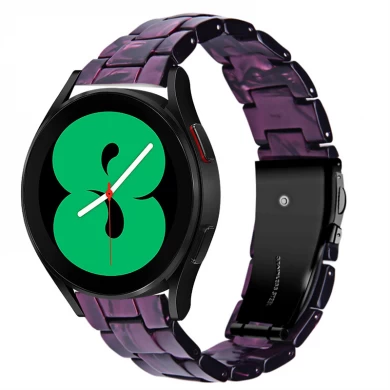 CBSGW-06 Cinta di orologio da polso a polso in resina colorato per Samsung Galaxy Watch 5 Pro 40mm 44mm