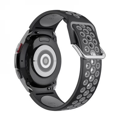 CBSGW-16 Trendybay transpirable deporte Soft Silicone Watch Band para Samsung Galaxy Watch4 Strap