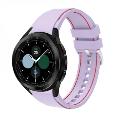 CBSGW-20 Metallschnalle Silikon-Gurt-Uhrenband für Samsung Galaxy Watch 5 Pro 40 mm 44 mm