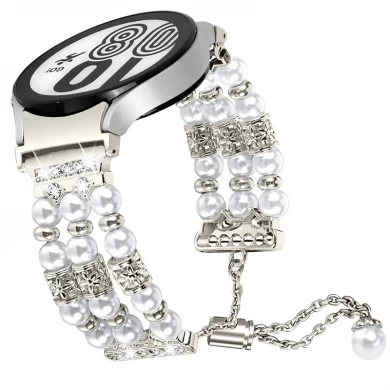 CBSGW-28 Модные ювелирные изделия Bracelet Bracelet для Samsung Galaxy Watch 5 40 мм 44 мм Watch4 42 мм 46-мм умные часы