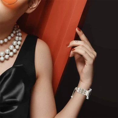 CBSGW-28 Fashion Jewelry Bracelet Straps For Samsung Galaxy Watch 5 40mm 44mm Watch4 42mm 46mm Smartwatch