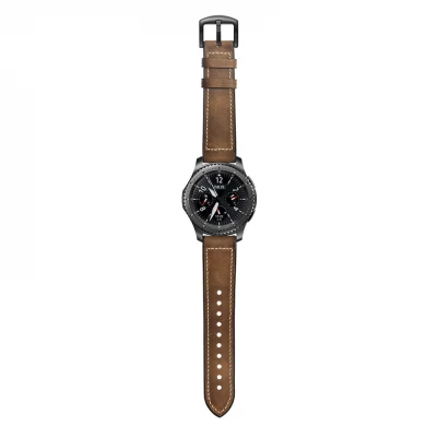 CBSW417 Retro Vintage Genuine Leather Rubber Watch Straps