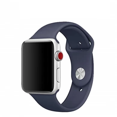 CBTN03 Sport siliconen horlogeband voor Apple Watch 44mm 40mm 42mm 38mm