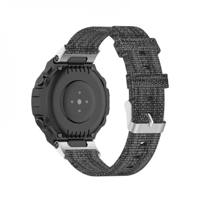 Cbtr02 groothandel canvas horlogeband voor Xiaomi Huami Amazfit T-Rex Pro A1918
